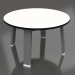 3d model Round side table (Anthracite, Phenolic) - preview