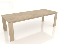 Mesa de comedor BLANK 2400x900x750 mm (roble aclarado)