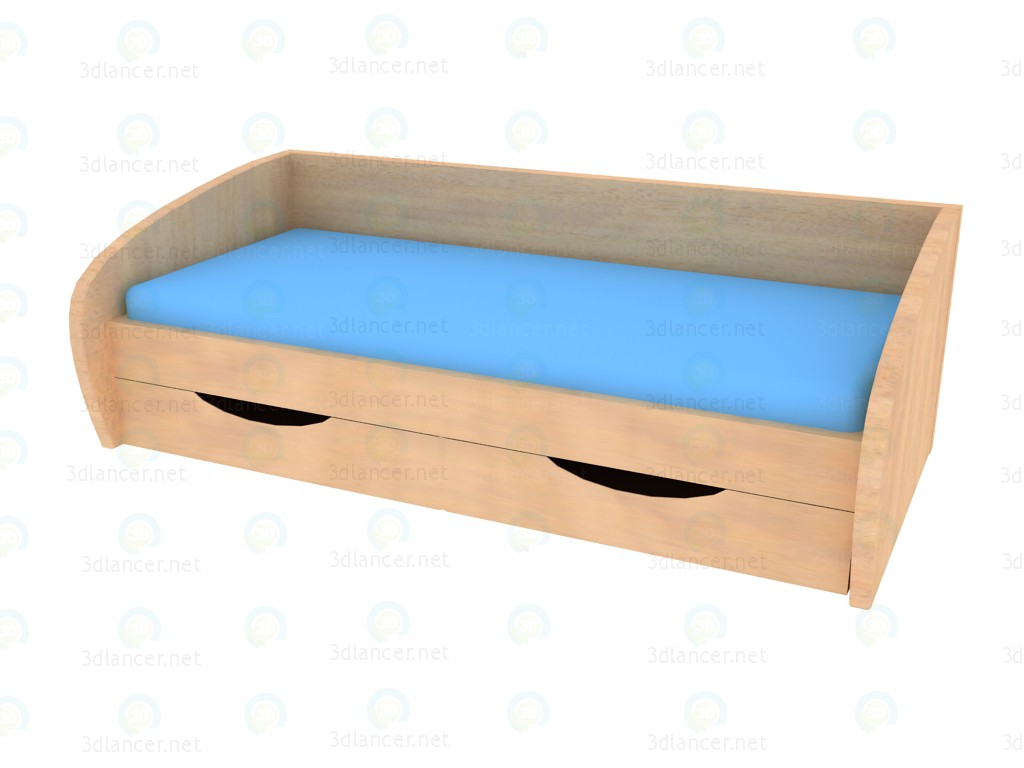 3d model Bed NM700_25 - preview