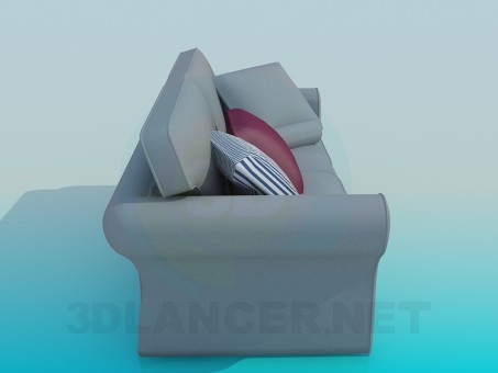 modelo 3D Sofá - escuchar modelo 3D Sofá - escuchar