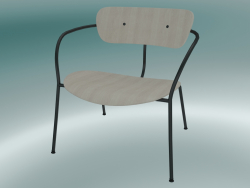 Chair Pavilion (AV5, H 70cm, 65x69cm, Rovere laccato)