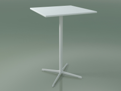 Quadratischer Tisch 0970 (H 105 - 70 x 70 cm, M02, V12)