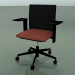 3D Modell Stuhl mit niedriger Rückenlehne 6500 (5 Räder, mit Mesh, 3D verstellbare Armlehne XL, V39) - Vorschau