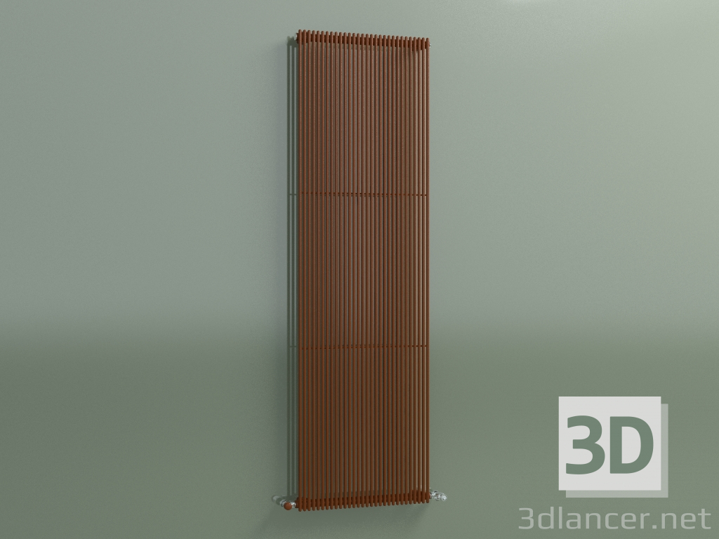 3d модель Радиатор вертикальный ARPA 12 (1820 30EL, Brown rust) – превью