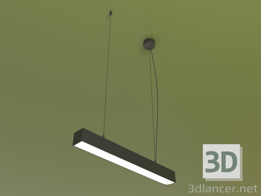 modello 3D Corpo illuminante LINEAR P5050 (500 mm) - anteprima