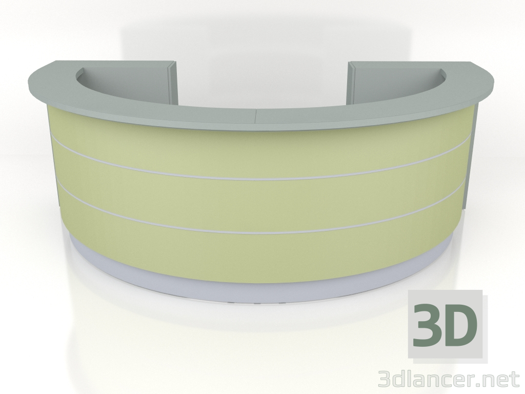 3D modeli Resepsiyon masası Valde LAV61L (3202x1919) - önizleme
