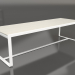 modèle 3D Table à manger 270 (DEKTON Danae, Blanc) - preview