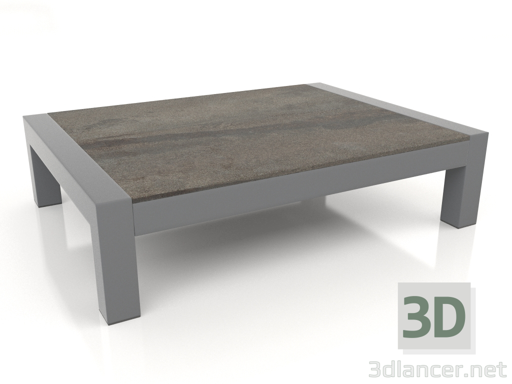 3d model Coffee table (Anthracite, DEKTON Radium) - preview