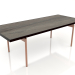3d model Dining table (Black, DEKTON Radium) - preview