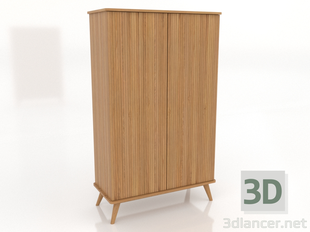3d модель Шафа 4 1000х450х1650 мм (натуральний дуб) – превью 3d модель Шафа 4 1000х450х1650 мм (натуральний дуб) – превью