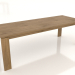 3d model Dining table BLANK 2400x900x750 mm (natural oak) - preview