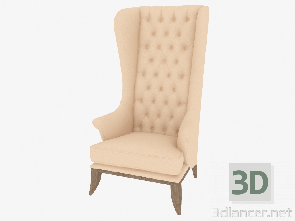 3d model Armchair 103 Throne - preview