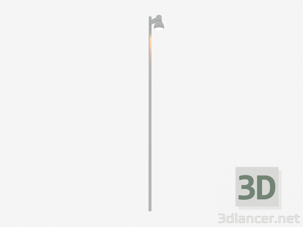 Modelo 3d Poste de luz FOCUS POLE (S3971 + S2818_70W_HST) - preview