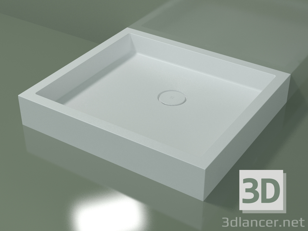 modèle 3D Receveur de douche Alto (30UA0120, Glacier White C01, 90x80 cm) - preview