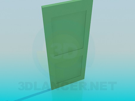 3d модель Дверь – превью 3d модель Дверь – превью