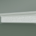 modello 3D Cornicione in gesso con ornamento KV016 - anteprima