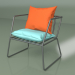 3D Modell Sessel By Varya Schuka (dunkelgrau) - Vorschau