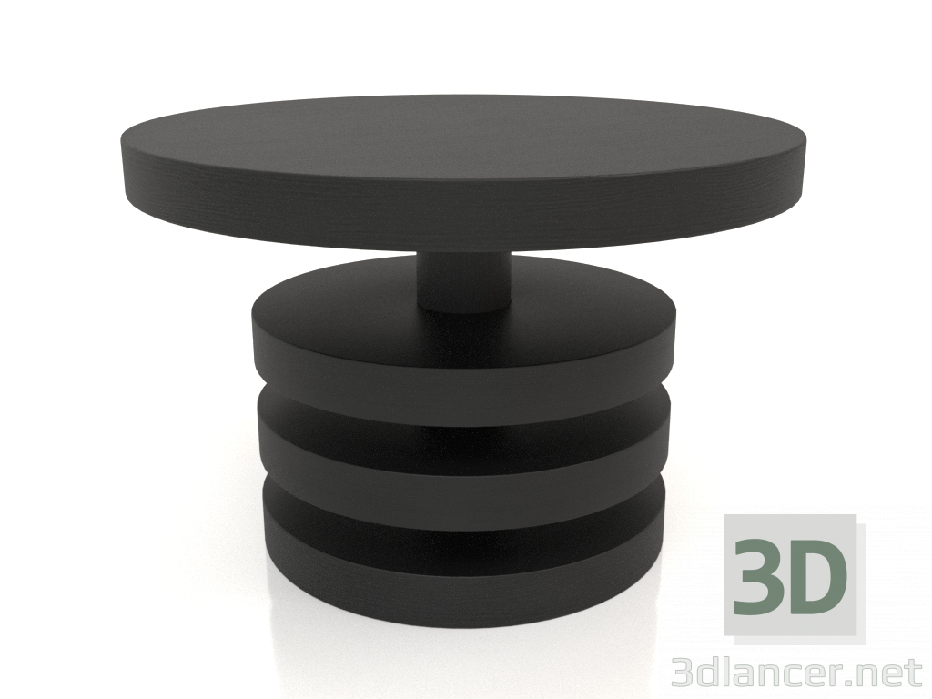 modello 3D Tavolino JT 04 (P=600x400, legno nero) - anteprima