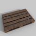 3d дерев'яний піддон модель купити - зображення