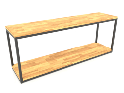 Two-level bench-bench (WOOD FLOOR, 120x30x44)