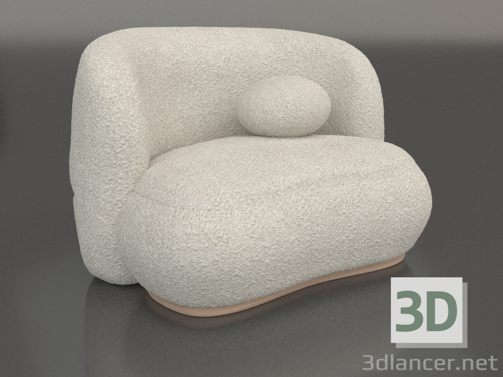 3D modeli AMADO koltuk - önizleme 3D modeli AMADO koltuk - önizleme