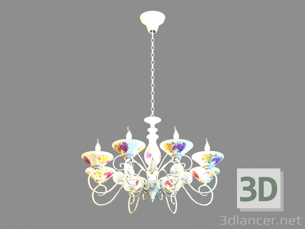 Modelo 3d Chandelier A2061LM-8WG - preview
