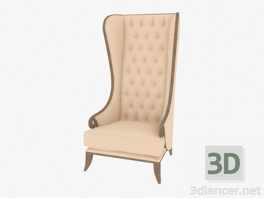 3d модель Кресло 102 Корона – превью