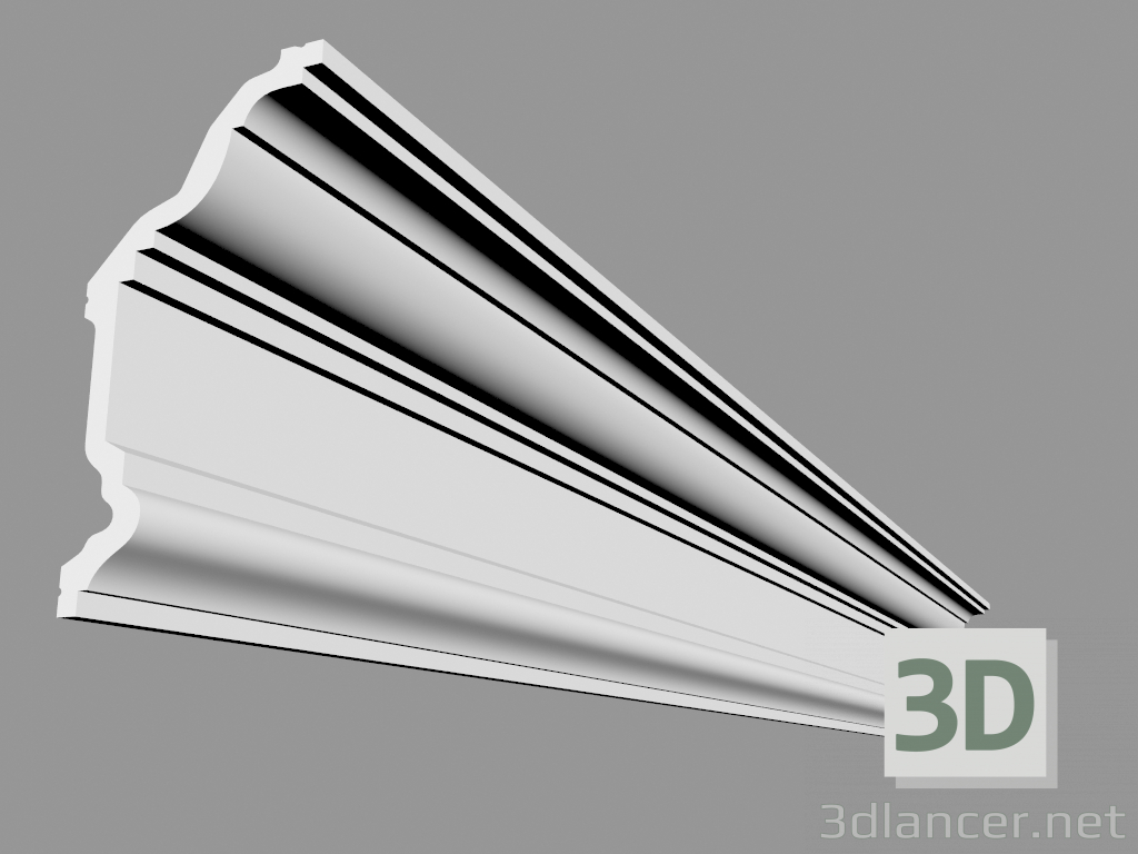 3D modeli Korniş C832 (Xterio) (200 x 23 x 11,4 cm) - önizleme