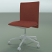 3d model Low back chair 6501 (5 wheels, with removable padding, V12) - preview
