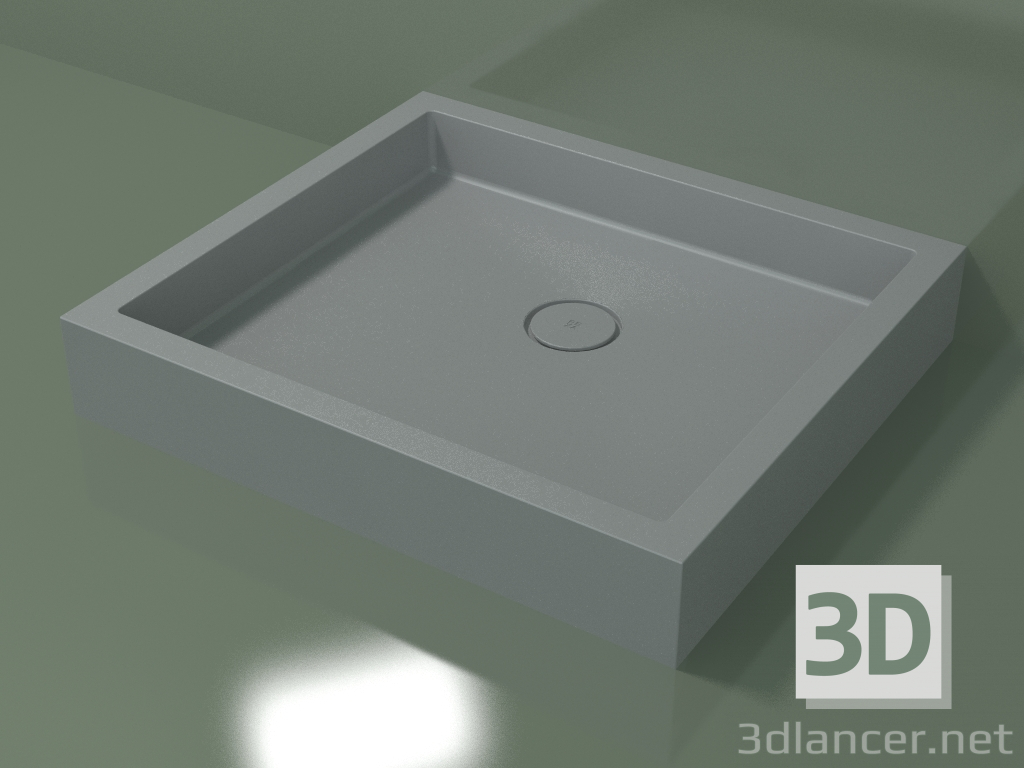 3D modeli Duş teknesi Alto (30UA0120, Silver Grey C35, 90x80 cm) - önizleme