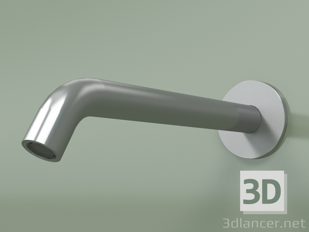 3D modeli Duvar musluğu Lmax 210mm (BC017, AS) - önizleme