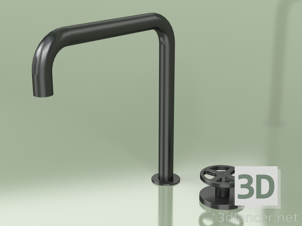 modèle 3D Mitigeur hydro-progressif, bec orientable (20 32, ON) - preview
