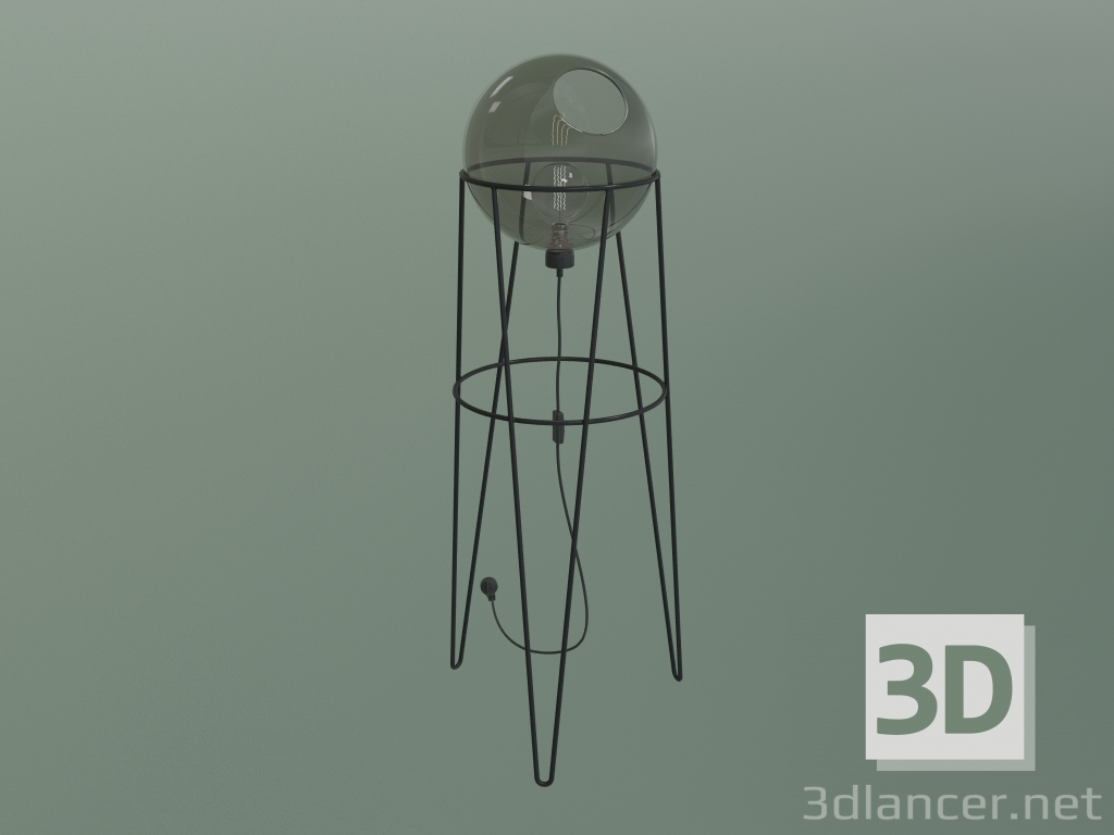3D modeli Zemin lambası 2970 Pobo Gri 1 - önizleme