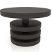 modèle 3D Table basse JT 04 (D=600x400, bois brun foncé) - preview