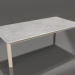 modèle 3D Table basse 70×140 (Sable, DEKTON Kreta) - preview