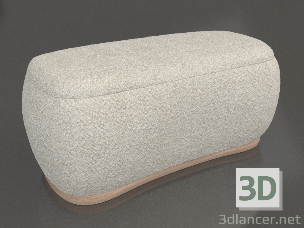 Modelo 3d Pufe AMADO - preview Modelo 3d Pufe AMADO - preview