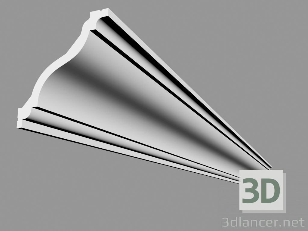 modèle 3D Corniche C833 (Xterio) (200 x 12,2 x 11,1 cm) - preview