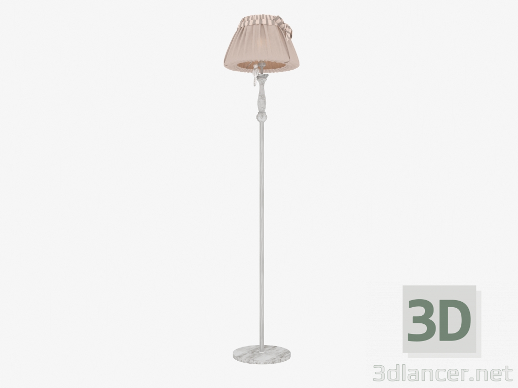 3d model Lámpara de pie BIRD (ARM013-22-W) - vista previa