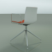 3d model Chair 0470 (swivel, with armrests, with front trim, LU1, PO00101) - preview