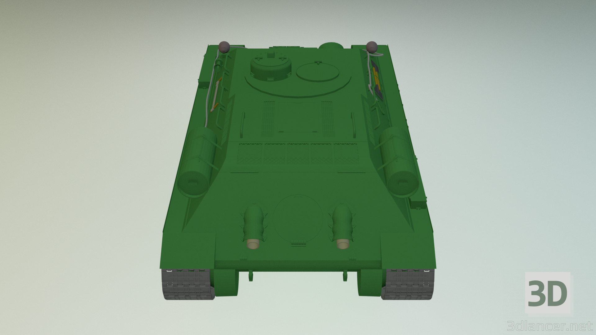 3D BREM T-34T (Seçenek 1) modeli satın - render