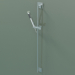 3D modeli Duş hortumu, sürgülü ve el duşu bulunan duş barı (26402980-00) - önizleme