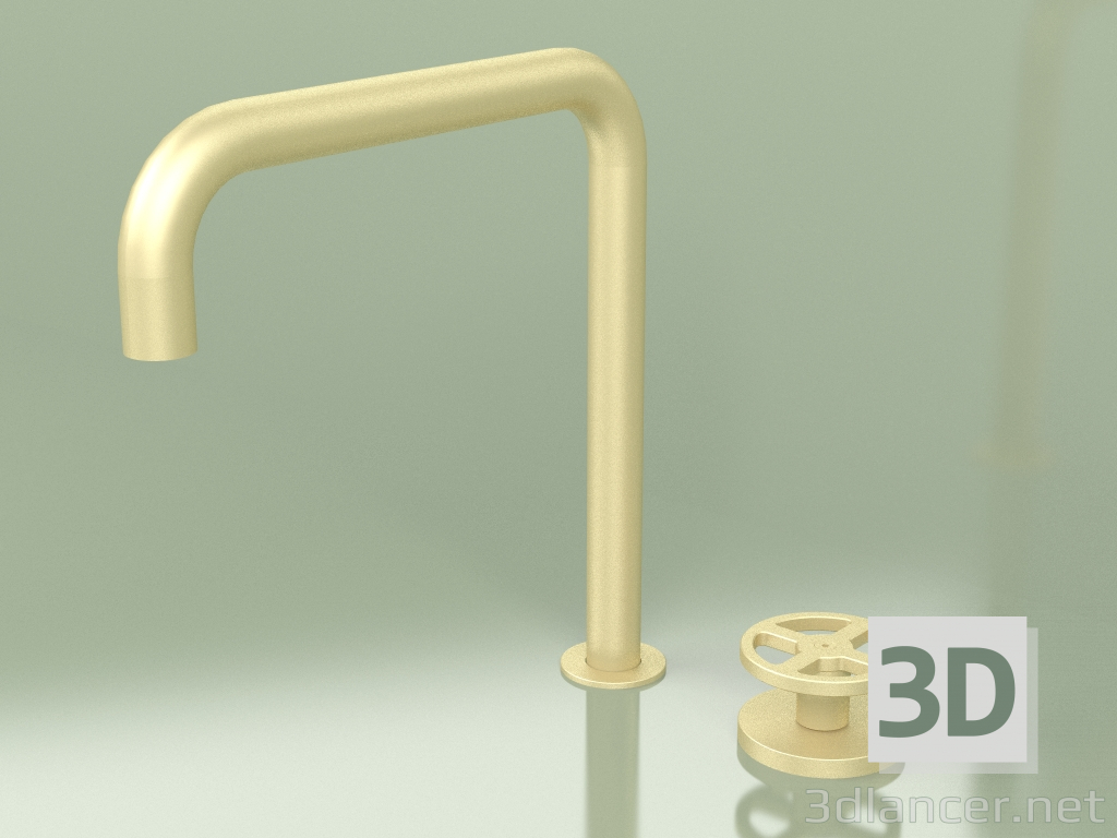 modèle 3D Mitigeur hydro-progressif, bec orientable (20 32, OC) - preview