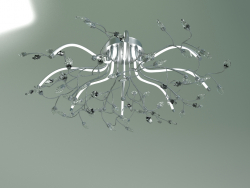 Ceiling LED chandelier 90036-8 (chrome)