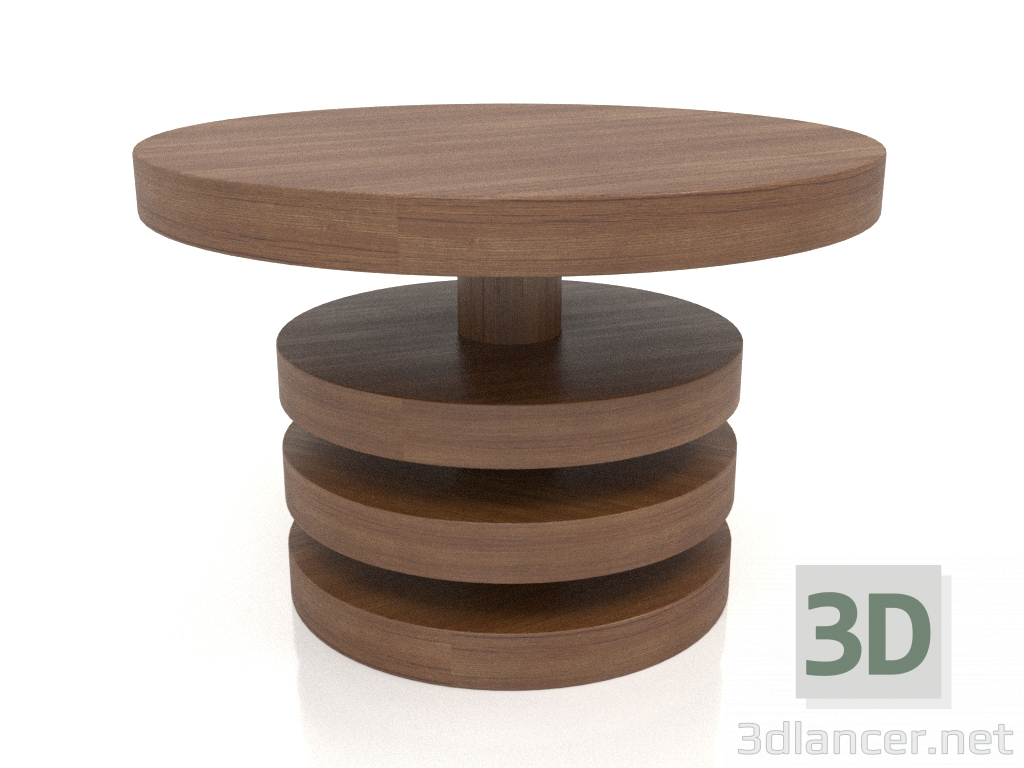3d model Coffee table JT 04 (D=600x400, wood brown light) - preview