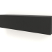 3D modeli Asma raf ST 06 (1 kapı, 1200x315x250, ahşap siyah) - önizleme