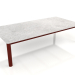 3d model Coffee table 70×140 (Wine red, DEKTON Kreta) - preview