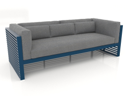 3-seater sofa (Grey blue)