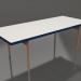 3d model Dining table (Night blue, DEKTON Sirocco) - preview