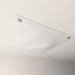 3d model Ceiling lamp with the effect of crumpled fabric - preview