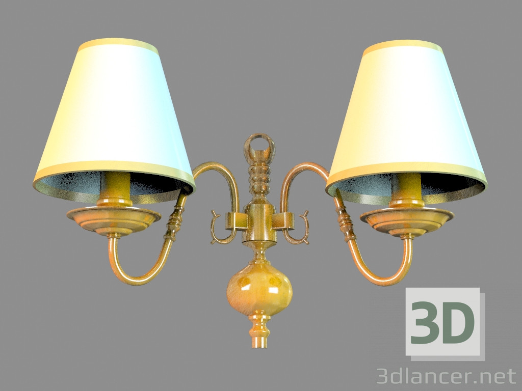 3D modeli Sconce A1020AP-2AB - önizleme
